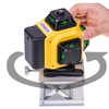 Poziomica laserowa 4D ECO 3 Linbox z Etui