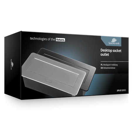Gniazdka chowane w blacie Spacetronik SPS-D24CB V2