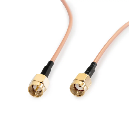 Konektor antenowy RG316 wtyk RP-SMA na wtyk SMA 30cm - zdjęcie 2
