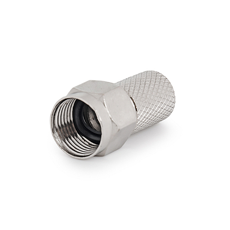 Spacetronik TV-FT02S schraubbarer F-Stecker 100 Stk.