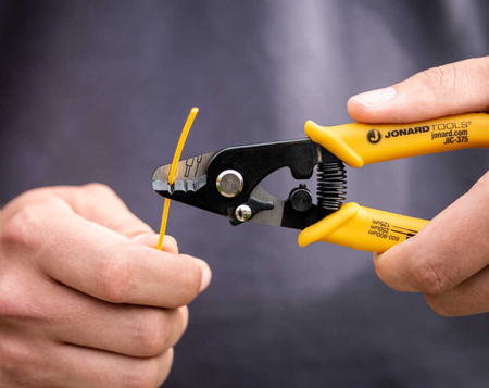 Nożyce do przewodów światłowodowych trójotworowe JONARD TOOLS JIC-375