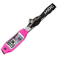 Sportowa saszetka, nerka na telefon MOC Mountain Waist Bag pink
