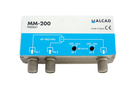 ALCAD MM-200 2xUHF/VHF/FM Mastumkehrer - zdjęcie 2