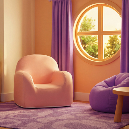 Fotel dziecięcy Spacetronik XD SPC-XD-23 Różowy - zdjęcie 2
