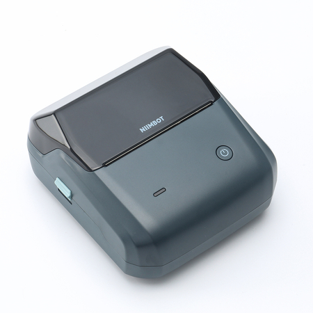Niimbot D110 blauer Etikettendrucker