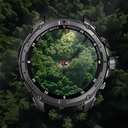 Smartwatch Kumi U5 Pro 170 trybów SPORT Czarny Outlet A