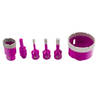 Zestaw otwornic diamentowych 5 rozmiarów fi6-68 + adapter M14 SPM-T15