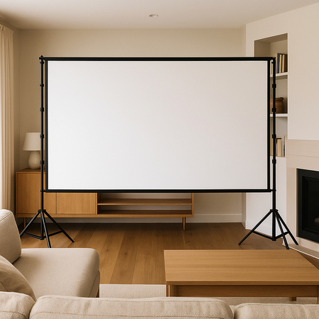 Double Tripod Stand Screen 100" 16:9