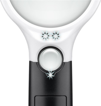 Lupe mit LED Goobay
