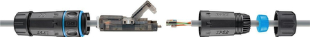Łącznik kabli sieciowych UTP CAT6a IP68 Goobay - zdjęcie 2