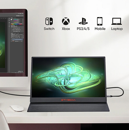 Zusätzlicher Monitor für Mate 173 FullHD-Laptop
