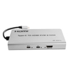 Adapter USB-C do HDMI KVM 100W 4K 60Hz Spacetronik SPU-M17