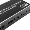 Przełącznik HDMI Extractor Rozgałęźnik 2x HDMI-HDMI + Audio ARC 4K EDID Spacetronik SPH-SAE07