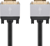 Kabel DVI-D (24+1 pin) - DVI-D (24+1 pin) Dual Link Goobay Plus 5m