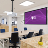 Universal projector ceiling mount bracket