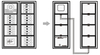 Spacetronik SPD-DP916 zusätzliches 16-Familien-Panel