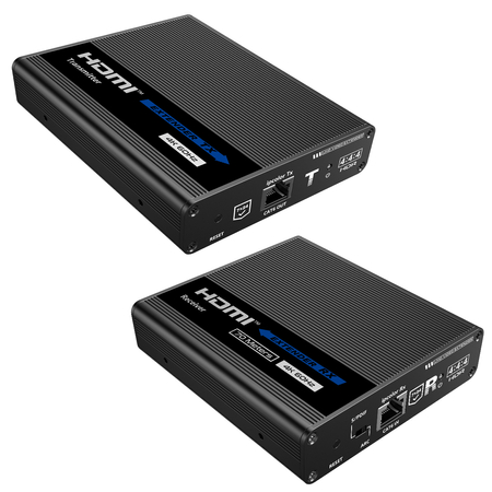 Konwerter HDMI na LAN Kaskada 4K Spacetronik IP SPH-676C ipcolor  Zestaw