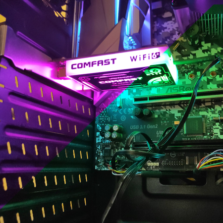 AX3000 Wi-Fi 6 ARGB PCI-E Netzwerkkarte