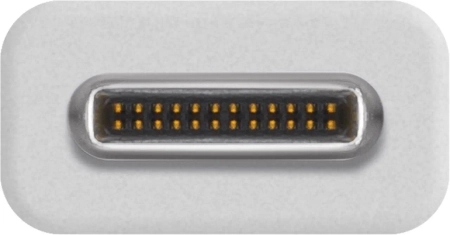 Adapter wtyk USB-C - gniazdo microUSB Biały