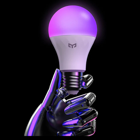 Żarówka LED WiFi E27 W4 RGB 8W aplikacja Yeelight Smart 4szt. - zdjęcie 2