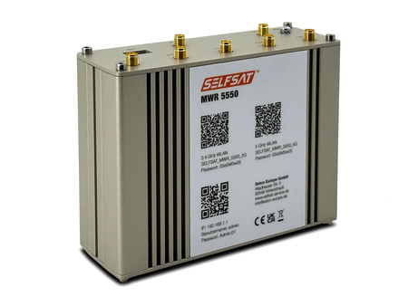 5G-Router Wohnmobil 2x SIM WiFi GPS SELFSAT MWR 5550