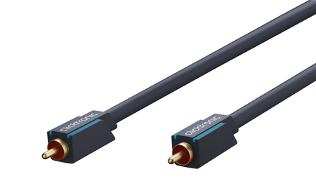 CLICKTRONIC Kabel Audio Subwoofer Coaxial RCA - RCA 2m
