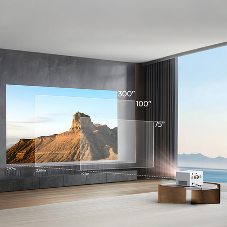 Projektor LCD WiFi 1080p GoogleTV BYINTEK Plato T5 Max