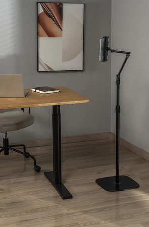 Podstawka stojąca na tablet SPP-124B czarna Outlet B+