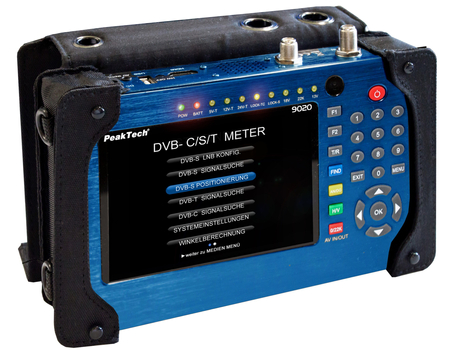 Miernik Sygnału DVB-T/C/S PeakTech 9020