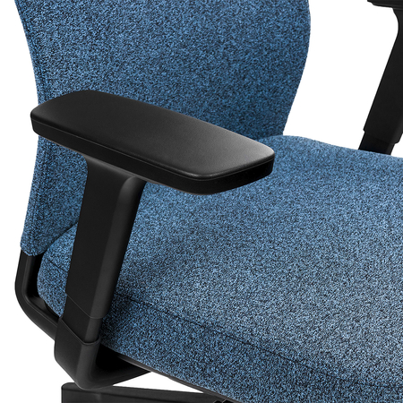 Krzesło biurowe ergonomiczne Spacetronik HAVARD-01 niebieskie