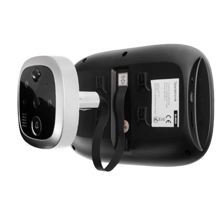 Inteligentny cyfrowy wizjer do drzwi  z kamerą WIFI i czujnikiem ruchu smart home Spacetronik SL-DB20 Smart Life Tuya OUTLET
