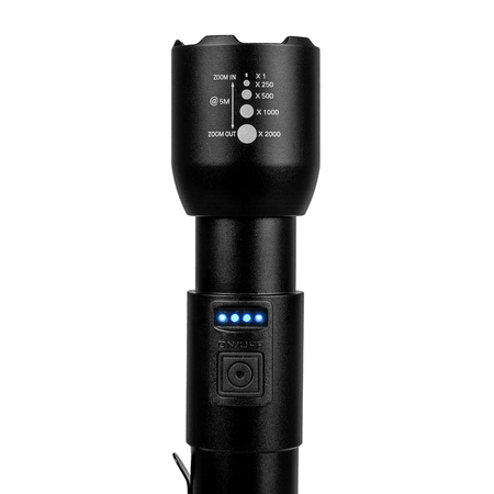 Taktische Taschenlampe Aluminium 20W 800lm VAYOX VA0180