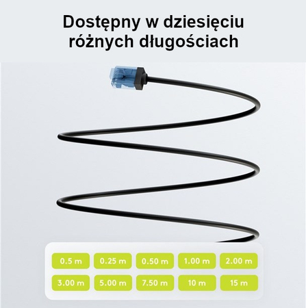 LAN Patchcord CAT 6A EXTRA FLEX grau 1m
