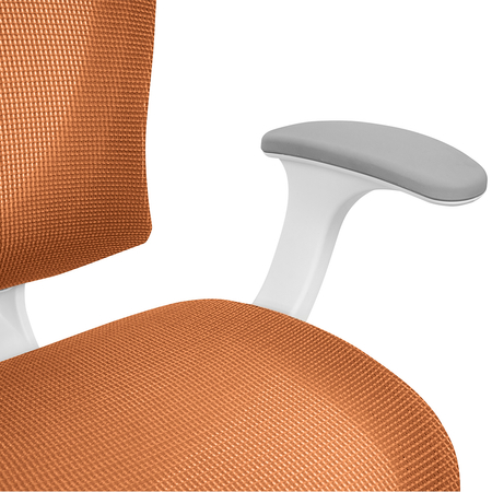 Ergonomiczne krzesło dziecięce do biurka pomarańczowe Spacetronik XD SPC-XD02O