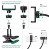 LED-Kosmetiklampe rund 9 cm Clip und Griff