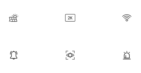 Inteligentna kamera solarna zewnętrzna Aosu SL-C8L do monitoringu SMART Wi-Fi Tuya