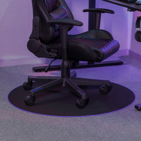 Mata ochronna gumowa pod krzesło SPB047 D100cm