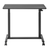 Buddy 04 verstellbarer Trolley-Tisch schwarz