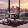 Fotel Ergonomiczny Spacetronik Axon Siatkowy Czarny