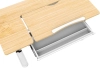 Elektryczne biurko dziecięce Spacetronik XD 112x60 cm (białe) OUTLET