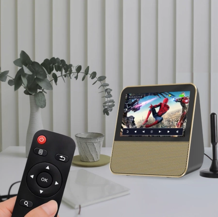 Telewizor mobilny OUTLET T2 z radiem DAB  7" super Audio DSP Touch screen