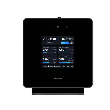Minisforum AtomMan X7 Ultra 9 – Mobilny PC 32GB/1TB do pracy i domu