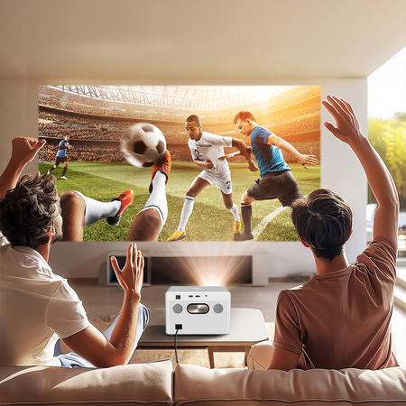 Projektor LCD WiFi 1080p GoogleTV BYINTEK Plato T5 Max