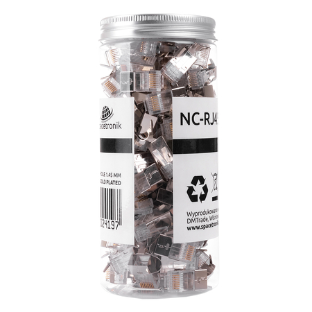 RJ45 Kat. 7 FTP-Steckverbinder NC-RJ457FT-16 100St
