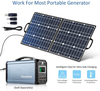 Przenośny panel solarny FlashFish 50W do ładowania powerbanku, smartfonów, urządzeń S1850 FF