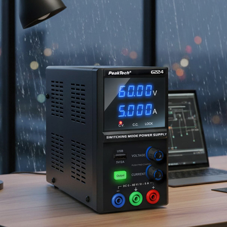 Labor-Netzgerät 30V 10A PeakTech 6226 - zdjęcie 2