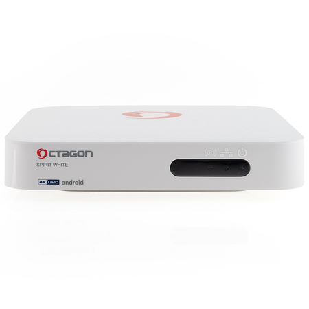 OCTAGON SPIRIT WHITE 4K UHD Android TV Box IPTV