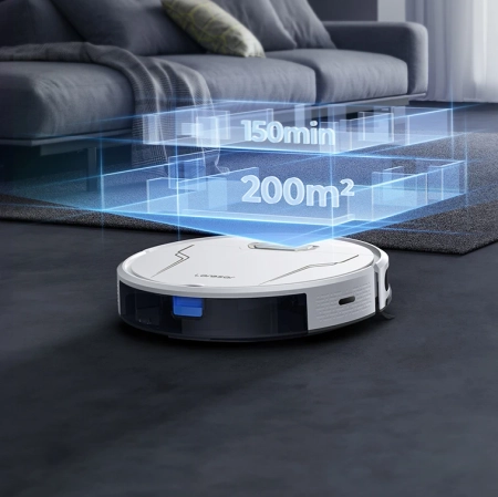 Laresar Evol 3s - Robot Odkurzająco-Mopujący, 4000 Pa, Sterowanie Aplikacją i Głosem OUTLET