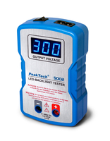 Tester LED i podświetlenia, odporności kondensatorów 0 do 300V PeakTech 5002