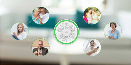 Alarm bezprzewodowy Maxkin Conch-P WiFi z czujką PIR i magnetyczną SS-P01